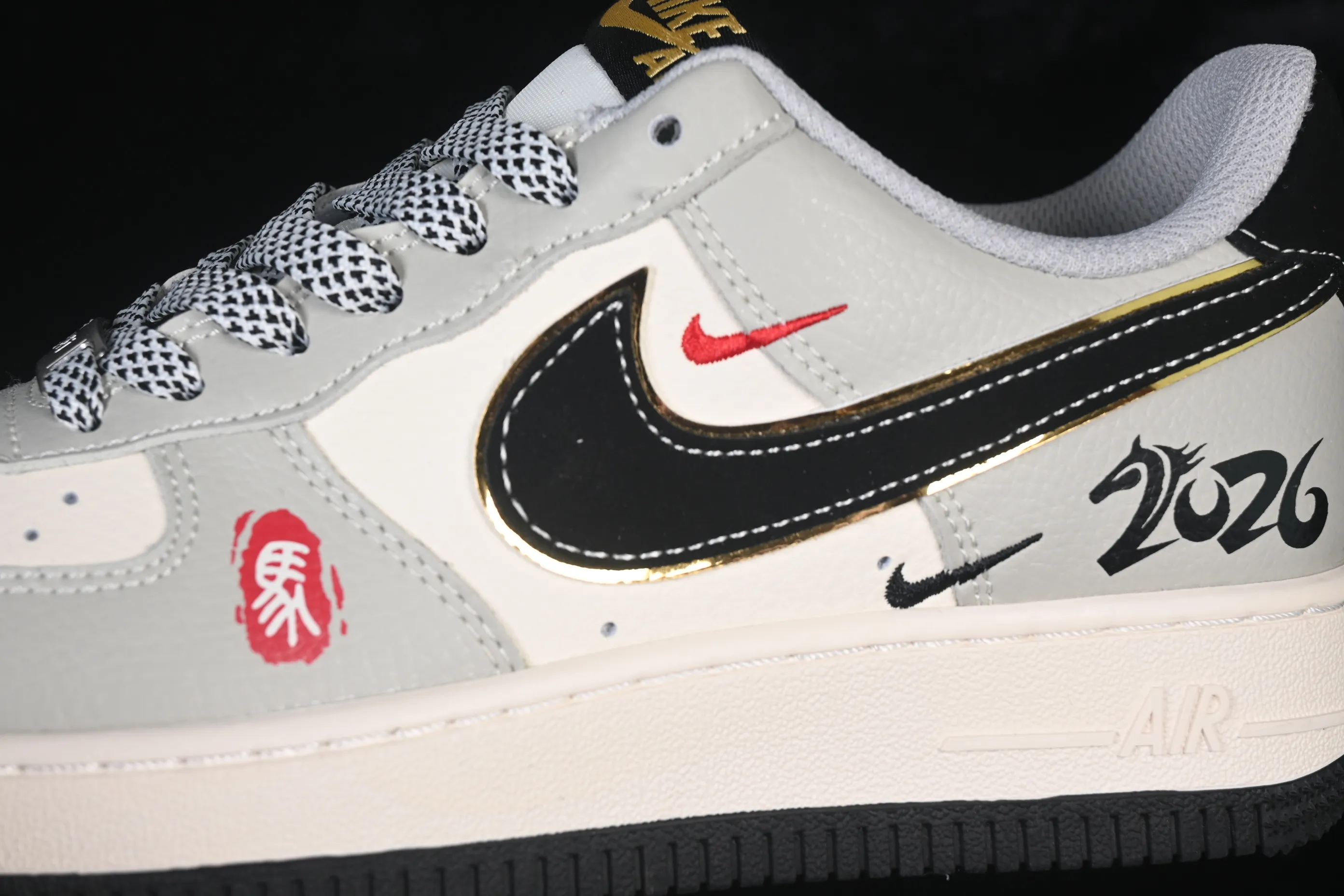 All categories Nk Air Force 1 Air Force series Nk Air Force 1 Low Air Force low-top Nike Air Force 1'07 Low Year of the Horse limited edition Air Force 1 low-top casual sneakers QW5288-129